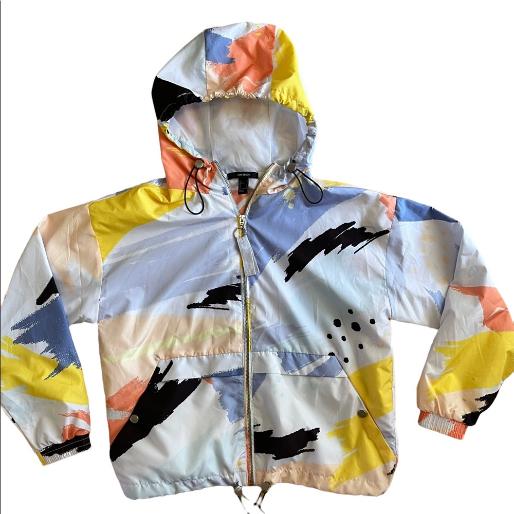 Forever 21 Crop Wind breaker